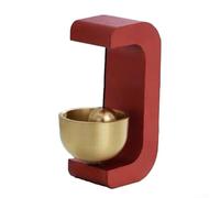 Timbre de viento magnético hecho a mano con cobre puro para anillo para puerta o refrigerador, diseñado para producir tonos relajantes mejorando el ambiente del hogar (G)