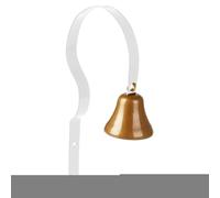 Timbre genérico para perro - Timbre de educación canina para el aprendizaje en casa, herramienta de educación clásica limpia todas las razas mediana grande gatito gato pared interior