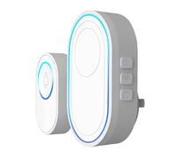 Timbre inalámbrico | Alarma de entrada - Inteligente inalámbrico para alertas de acceso para casa y actividades comerciales