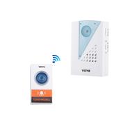 Timbre inalámbrico con control remoto Voye V001A compatible con música para el hogar y 38 pistas de acordes. Regalo sorpresa.