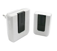 Timbre inalámbrico digital 250 metros, sonido claro, fácil instalación; ideal para casas y oficinas, mejora la comunicación.