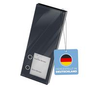 Timbre inalámbrico DoorLine Slim DECT, antracita, con conexión para abrepuertas, teléfono fijo y móvil