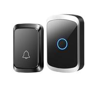 Timbre inalámbrico - Mini campana impermeable, sonido claro fuerte, fácil instalación | Timbres inalámbricos para el hogar, negocios, aula, profesores, apartamento, oficina, interior y exterior