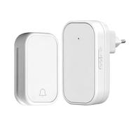 Timbre Inalámbrico para Puerta Instalación Sencilla Resistente al Agua y
