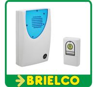 TIMBRE INALAMBRICO RECEPTOR PORTATIL 16 MELODIAS 3AA BD827