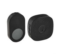 Timbre inalámbrico USB de largo alcance, una elección perfecta como dispositivo de cuidado de ancianos con múltiples opciones de tono de llamada y fiabilidad impermeable (B)