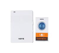 Timbre inalámbrico Voye V005A con 38 pistas de música (blanco): Regalo sorpresa V005A