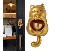 Timbre magnético para Puerta, de Metal de fácil instalación, de Animales de 2,76 x 5,51 Pulgadas con construcción Robusta, de Entrada Compacto, Timbre Decorativo con diseño