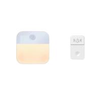 Timbre Multifuncional con Sensor de Luz, Control Remoto, Timbre Inalámbrico con Sensor de CC para el Hogar