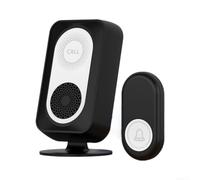 Timbre para batería, 36 meses de vida útil, 110 dB, sonido para batería | 60 campanillas únicas, 5 niveles de volumen, modo de silencio disponible, función de memoria guarda ajustes
