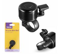 Timbre para Bicicleta, pequeño, Ligero, diámetro de 3,5 cm, Color Negro