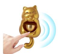 Timbre para Comercio | Fácil Instalación con Diseño de Gato - Timbre para comerciantes,para Galerías, Tiendas, Cafeterías, Escuelas o Guarderías