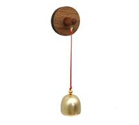 Timbre para negociantes para apertura de puerta - Timbre de puerta vintage de madera, timbre de advertencia de entrada autoadhesivo, decoración creativa para porche, regalo rústico