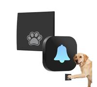 Timbre Para Puerta Canino Equipo Eléctrico De Comunicación Antilluvia | Campanilla para Adiestramiento de Cachorros al Baño Razas Pequeñas A Grandes Mayores Profesionales Ocupados Apartamentos Y S