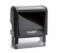 Trodat Printy 4913 -Self Inking Stamp - Customizable Stamp - 5 lines - Textplate