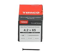 TIMco 00065DRYS - Ph2 Drywall Tornillo - Negro