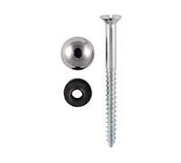 TIMco 00082CMIR200 PZ2 de perno para espejo cromado