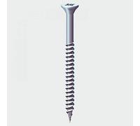 TIMco 00102CWZP - Pz2 Csk Bzp Doble Woodscrew - Plata
