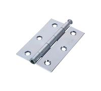 Timco - Bisagra de tope - Pin suelto (1840) - Zinc (tamaño 90 x 60-2 piezas)