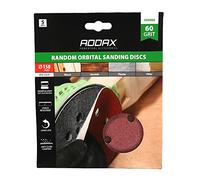 TimCo Discos de lijado orbital aleatorio grano 60 rojo - 150 mm