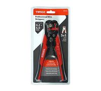TIMCO Pelacables profesionales - Cortes, tiras y engarzados 3 en 1 - Pelacables multifuncionales de alto rendimiento - para uso con cable plano o redondo y alambre - 8 pulgadas