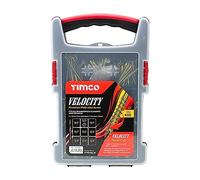 TIMCO - Tornillos multiuso Velocity Premium - Paquete de agarre - PZ - Doble avellanado - Amarillo - 600 Piezas