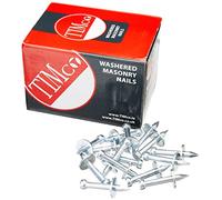 TIMco WMN30 Washered para mampostería de clavos (100 piezas)