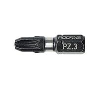 TIMCO X6 Impact Pozi Driver Bit - Proceso de tratamiento térmico recién desarrollado para mayor durabilidad y rendimiento - No.3 x 25