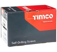 TIMCO ZH80B Plata 5.5 x 80 Tornillos autoperforantes - Hex-para sección pesada Acero-Zinc