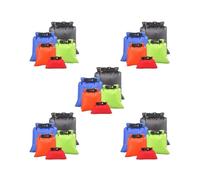 Timcryxient Saco seco impermeable para viajes, para uso al aire libre, kayak, drifting, camping, bolsa de almacenamiento, organizador tipo 3, Juego de 5 (tipo 10), Type 10