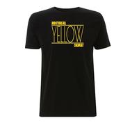 Time 4 Tee Coldplay - Camiseta inspirada en amarillo Parachutes It was All 90s Music GiG Martin, Negro, L