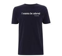 Time 4 Tee The Stone Roses I Wanna Be Adored Canción Lyric T Shirt Letra de Indie Band Ian Brown Manchester Scene Música Cita