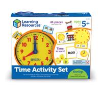 Time Activity Set - Set educativo para aprender la hora - Learning Resources - Aprendizaje del tiempo desde 5 años