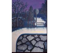 Time Blocking Planner 6x9 Daily Schedule Organizer with Artistic Acrylic Painting Cover
