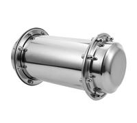 Time Capsule: contenedor de cápsulas impermeable anticorrosión de acero inoxidable, cápsula del tiempo para enterramiento de boda con cierre permanente, recipiente de cierre duradero para el futuro