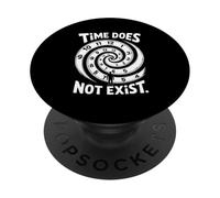 Time Does Not Exist Ceguera del Tiempo Tarde PopSockets PopGrip Adhesivo