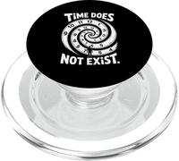 Time Does Not Exist Ceguera del Tiempo Tarde PopSockets PopGrip para MagSafe