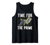 Time For The Prime Detailing Pintura Auto Body Pintor Camiseta sin Mangas