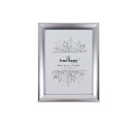 TIME HOME DEVELOPMENT Pack 2 marcos de fotos básicos (Plata, 13x18)