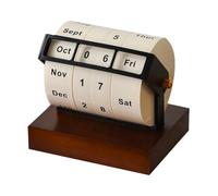 Time Keeper - Pantalla Del Organizador De Escritorio Perpetuo, Decoración De Apartamentos De La Casa De La Oficina, Dispositivo De Mesa Presente Único, Fotograma De Tiempo De Accesorio De Fot