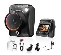 Time Lapse Camera 1296P 48MP Cámara Timelapse Zoom Digital 6X Cámara de Lapso de Tiempo de Grabación de 180 Días con Luz LED, Camara Time Lapse de Sitios de Construcción & Plantación(Tarjeta de 64GB)