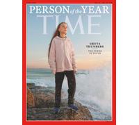 TIME Magazine 2019 Person of the Year: Greta Thunberg, issue dated 23rd December 2019, Europe Edition: From the Archives of TIME