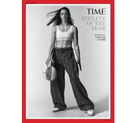 TIME Magazine 2024 Athlete of the Year Caitlin Clark: Issue dated 30/12/24, Europe Edition
