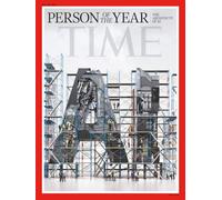 TIME Magazine 2025 Person of the Year: The Architects of AI: - issue dated 29/12/25, Europe Edition, Newsstand Cover