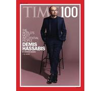 TIME Magazine - TIME 100 Most Influential People: Demis Hassabis, issue dated 28th April 2025, Europe Edition.