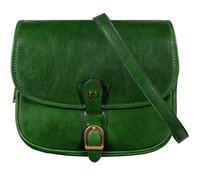 Time Resistance Bandolera de Cuero - Bolso Pequeño Italiano para Mujer