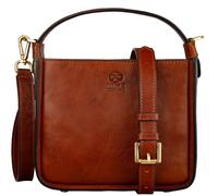 Time Resistance Bolso de Cuero - Bolso de Cuero de Plena flor para Mujer - de Mano con Correa de Hombro Desmontable