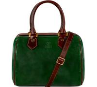 Time Resistance Bolso de Mano para Mujer de Cuero - Hecho a Mano en Italia - Bolso Ideal para Todos los Días o para Ocasiones Especiales