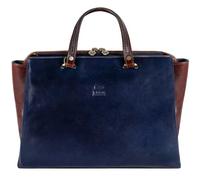 Time Resistance Bolso de Mano para Mujer de Cuero - Hecho a Mano en Italia con Cuero Auténtico de Vachetta - Bolso Ideal para Todos los Días o para Ocasiones Especiales