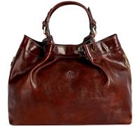 Time Resistance Bolso de Mano para Mujer de Cuero - Hecho a Mano en Italia con Cuero Auténtico de Vachetta - Bolso Ideal para Todos los Días o para Ocasiones Especiales